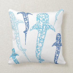 Valhajen dämpar kudde