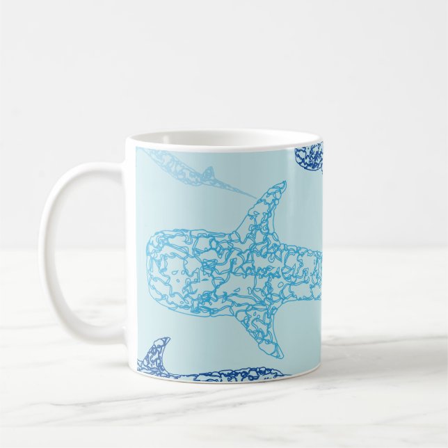 Valhajmugg Kaffemugg (Vänster)