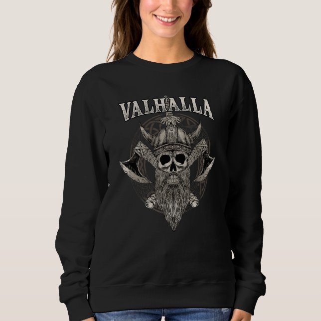 Valhalla I Valhalla Viking T Shirt (Framsida)