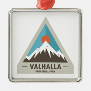 Valhalla Provincial Park Julgransprydnad Metall
