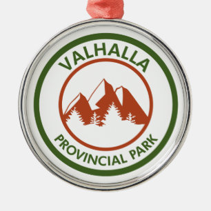 Valhalla Provincial Park Julgransprydnad Metall