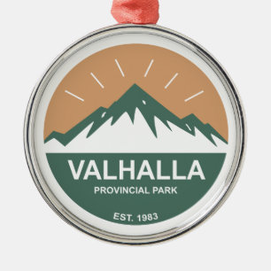 Valhalla Provincial Park Julgransprydnad Metall