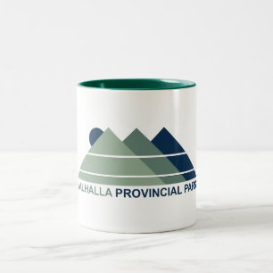 Valhalla Provincial Park Mountain Sun Två-Tonad Mugg