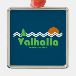 Valhalla Provincial Park Retro Julgransprydnad Metall