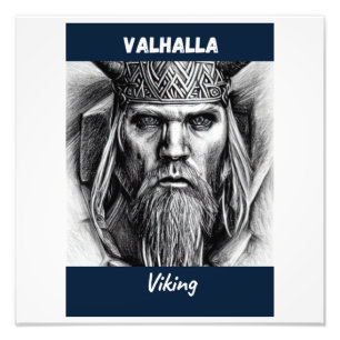 Valhalla Viking Fototryck