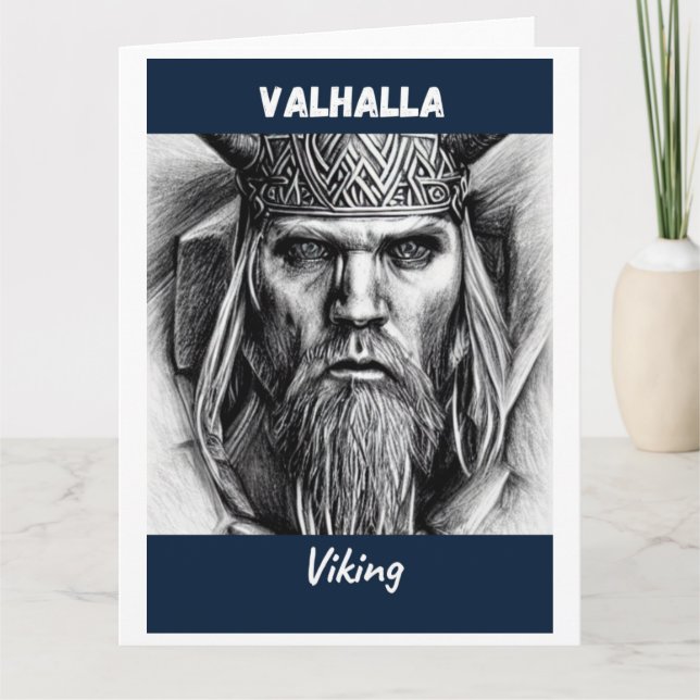 Valhalla Viking Kort (Framsida)