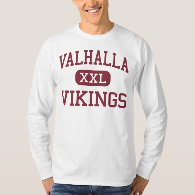 Valhalla - Vikings - mittet - Valhalla New York Tee Shirt (Framsida)