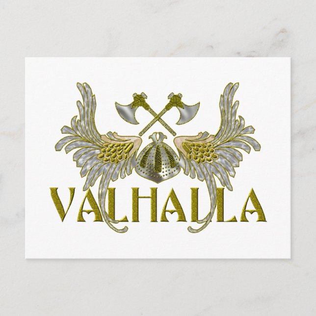 Valhalla Vykort (Framsida)