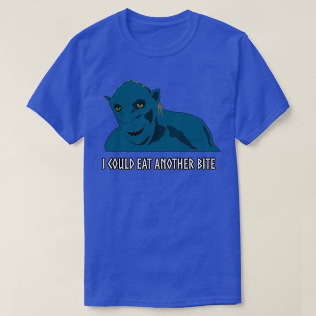 Valheim Troll I could eat another bite T Shirt (Design framsida)