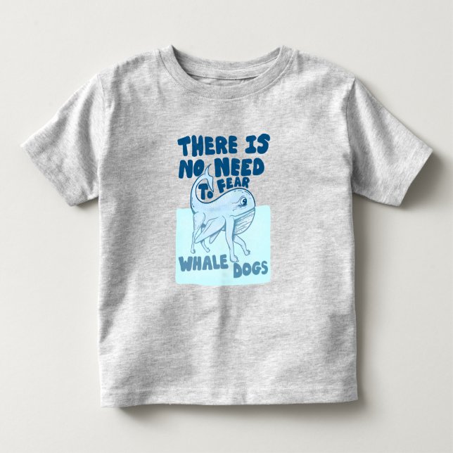 Valhund rolig varelse t shirt (Framsida)