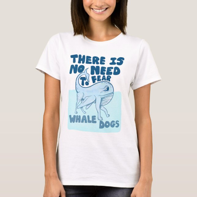 Valhund rolig varelse t shirt (Framsida)