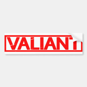 Valiant Frimärke Bildekal
