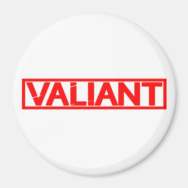 Valiant Frimärke Magnet (Framsidan)