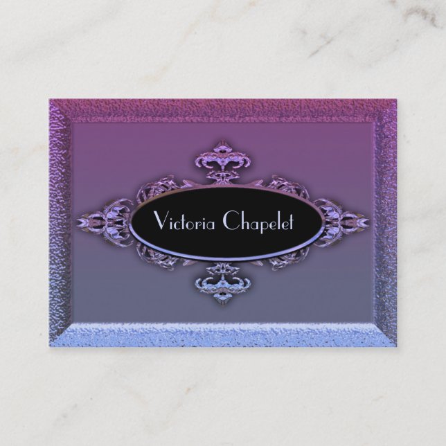 Valiensphire Andre elegantprofessionell Visitkort (Framsida)