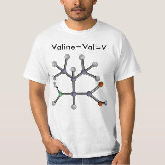 Valine (amino syra) tee shirt