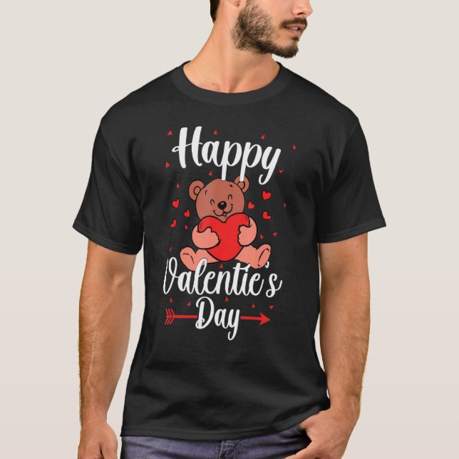 Valintinnadagen för kvinnor t shirt (Framsida)