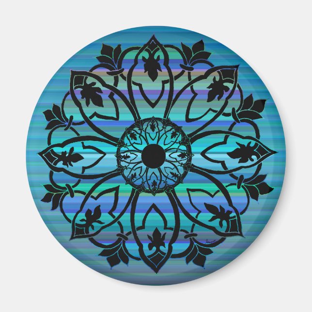 Valium Pane Blue Magnet (Framsidan)