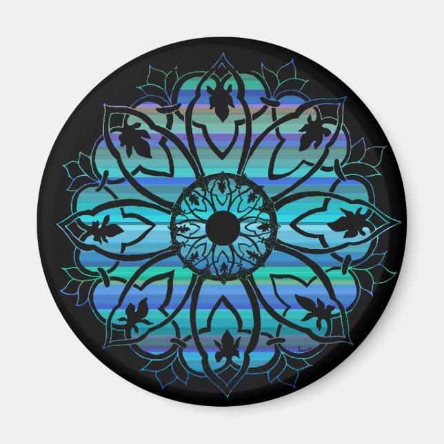 Valium Pane Midnight Magnet (Framsidan)