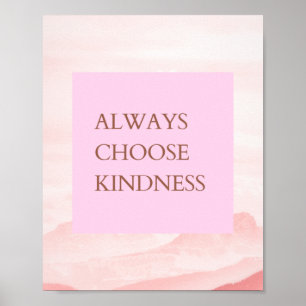 Välj alltid sinnesstämning i inspirationsofferten poster