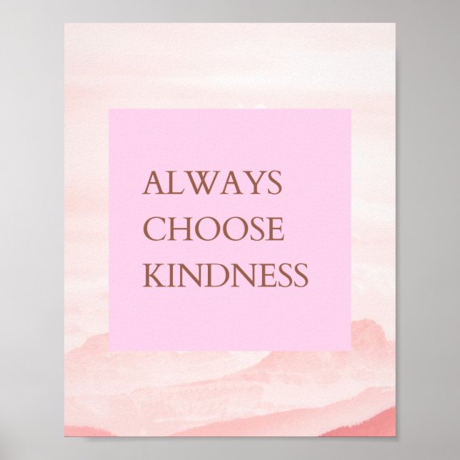 Välj alltid sinnesstämning i inspirationsofferten poster (Framsidan)