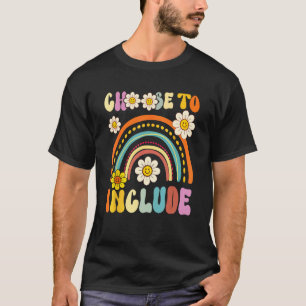 Välj Att Inkludera För Autismlärare Speciellt T Shirt