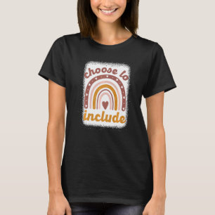 Välj att inkludera Speciell Lärarautism T Shirt