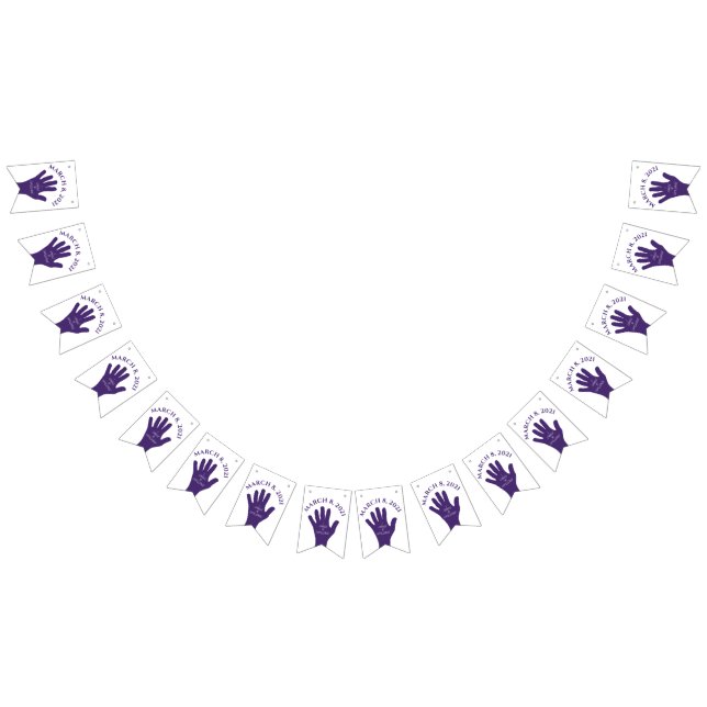 Välj att utmana 8:e kvinnodagen 2021 vimplar (Alla)