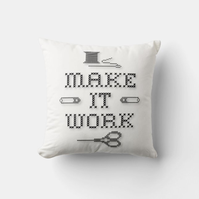 Välj bakgrund Färg Kudde (Framsida)