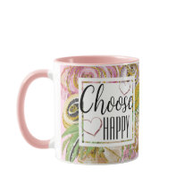 Välj Blommigten Lycklig Ro Guld Glitter