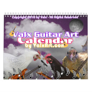 Välj denna gitarrValxArt kalender 2013
