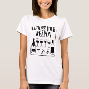 Välj din apon Funny Vin Älskare-drinker T Shirt