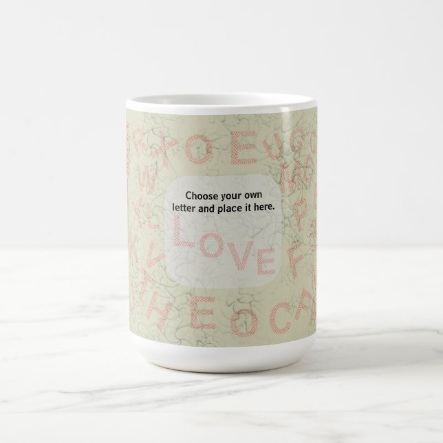 Välj din egen bokstav och placera den här. koppar (Center)