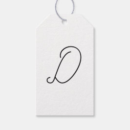 Välj din egen Brev | Font Stil: Alexandria Presentetikett