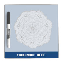 Välj din egen Färg Lacy Crochet Doily Flower
