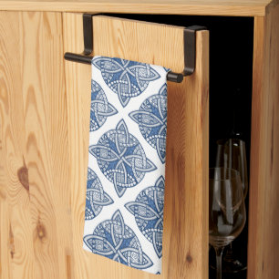 Välj din Färg Celtic Knot Decorative Mönster T Kökshandduk