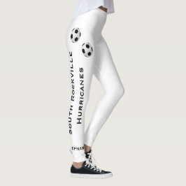VÄLJ DIN FÄRG eller Vita fotbollsgrupp, Namn, Leggings