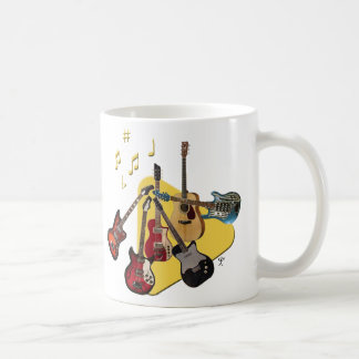 Välj din gitarr kaffemugg