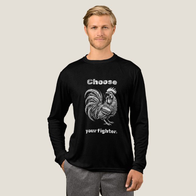 Välj Din Kämpe – Djävuls Tupp. T Shirt (Hel framsida)