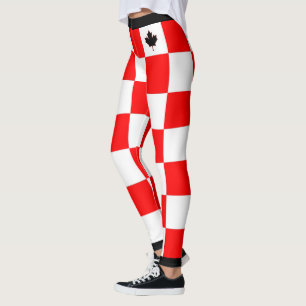 Välj din kanadensiska apelkontroll för Färg Leggings