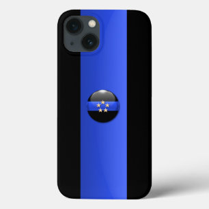 Välj din polisrang - tunn blå linje Fodral Mate