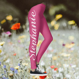 VÄLJ DINA Yoga Leggings i FÄRG Anpassningsbar med