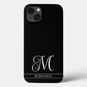 Välj ditt eget Färg - Minimalt Monogram och Namn