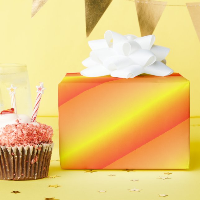 Välj ditt eget Färg på Övertoning Presentpapper (Födelsedagsfest)