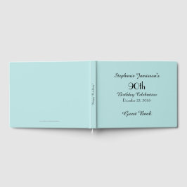 VÄLJ DITT FÄRG-Födelsedagsfest-minne/gäst Bok