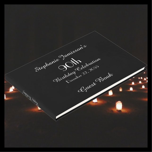 VÄLJ DITT FÄRG-Födelsedagsfest-minne/gäst Bok (Skapare uppladdad)