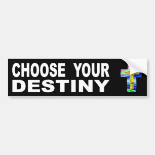 Välj ditt mål bildekal