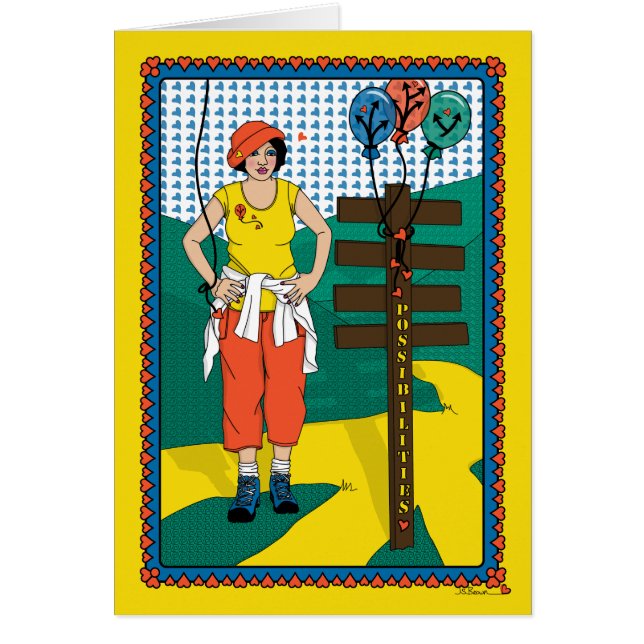 Välj ditt Väg_B_Greeting-kort Hälsningskort (Framsidan)