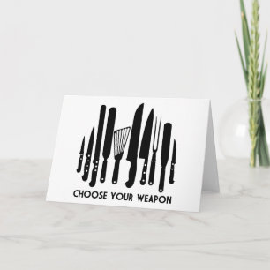 Välj ditt vapen kort