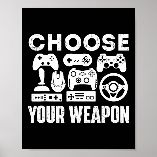 Välj ditt vapen - Spelspel i Älskare Poster (Framsidan)