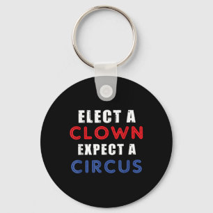 Välj en beständig förväntning på en cirkus-design- nyckelring